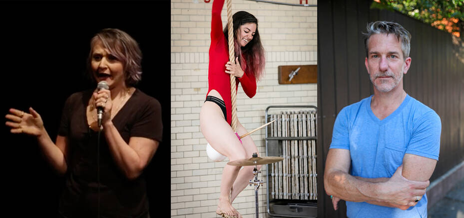 Photos L to R: Christen Clifford by Will Sweeney; Magda San Millan by John C. Hawthorne; Mike Albo by Ali Levin Photography