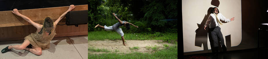 Images L to R: Jodi Melnick by Dean Villarini; Marguerite Hemmings by Dante Napoli; Jonathan Matthews-Guzmán by Philippa Fort.