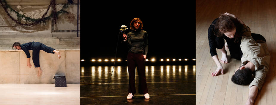 Photo credits: left - Bessie McDonough-Thayer, photo by Ian Douglas; center - Andrea Kleine, photo by Paul B. Goode; right - Leslie Satin and David Botana, photo by Julie Lemberger