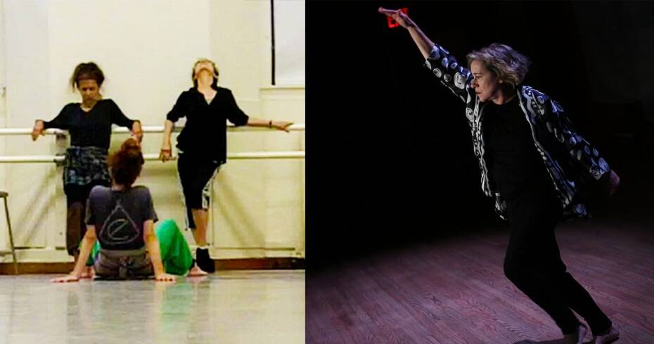 Sara Rudner, Vicky Shick and Jodi Melnick; Sally Silvers by Paula Court