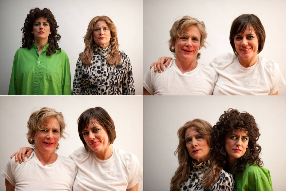 DD Dorvillier and Jennifer Monson; Photo by Valerie Oliveiro