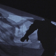 Performer: Kinzel <br/>Still from video by: Davidson Gigliotti