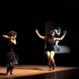 Performers: Weis, Miller <br/>Still from video by: Weis