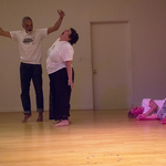 Ishmael Houston-Jones, Yvonne Meier and Jennifer Monson - <a href="https://redesign.cathyweis.org/calendar/october-2-2016-yvonne-meier-julie-atlas-muz-and-sarah-east-johnson" target="outside">October 2, 2016</a> <br/>Photo by Anja Hitzenberger