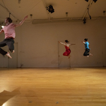 Owen Prum, Kalliope Piersol, & Noa Weiss — <a href="https://redesign.cathyweis.org/calendar/may-21-2023-jade-manns-juliette-mapp-jo-mckendry-and-molly-ross-video-by-c-weis/" target="outside">May 21, 2023</a><br/>
Photo by Richard Termine