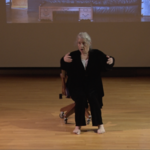 Aileen Passloff - <a href="https://redesign.cathyweis.org/calendar/october-20-2019-aileen-passloff" target="outside">October 20, 2019</a><br/>Still from video by Peter Woodhouse Richards