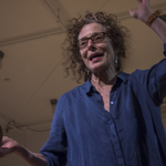 Wendy Perron trying for SOB contributions — <a href="https://redesign.cathyweis.org/calendar/october-22-a-shared-evening-with-lisa-nelson-jennifer-monson-zeena-parkins-seline-baumgartner" target="outside">October 22, 2017</a>
<br/>
Photo by Anja Hitzenberger